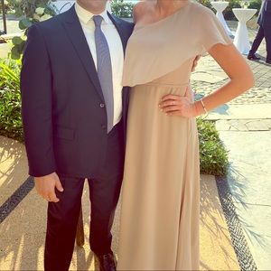 Azazie One shoulder bridesmaid dress